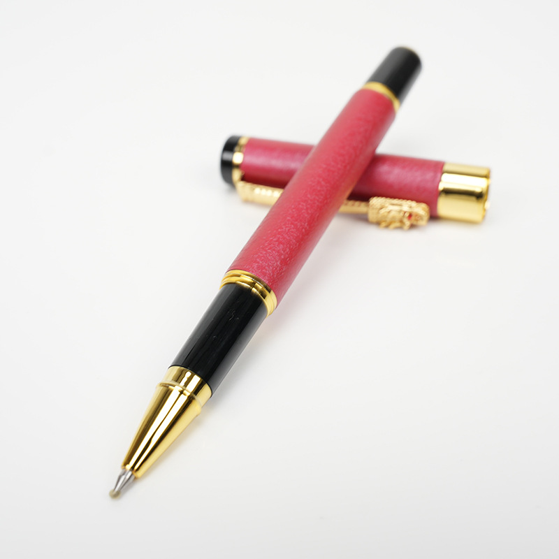 faucet pen metal frosted rod 12 color bead signature pen advertising gift pen gel pen can carve writing logo Specification drawing