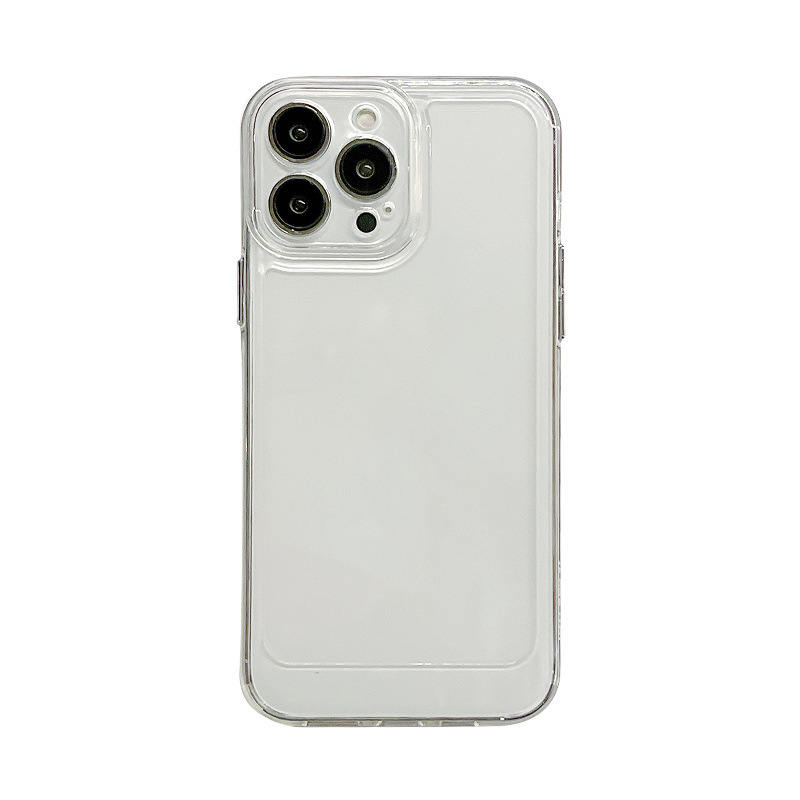 applicable to apple 15promax phone case new iphone17 space shell transparent 14 silicone 16 drop-resistant soft shell Item Picture