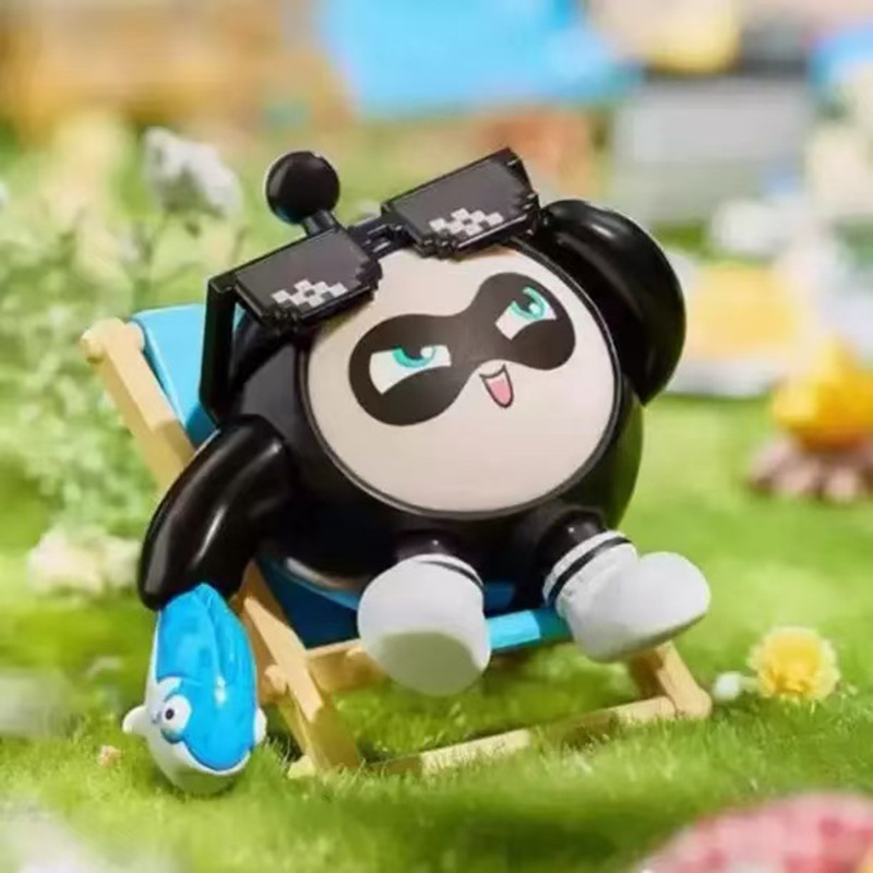 egg puff party picnic blind box internet hot hand-made doll children's birthday gifts little doll decoration details Picture