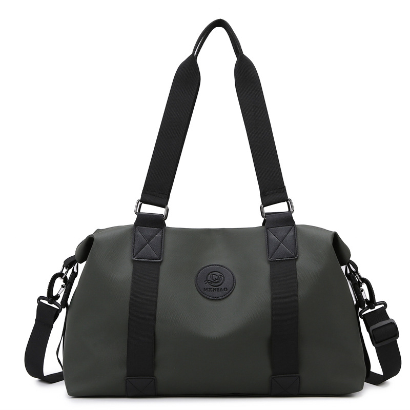 travel bag portable large capacity sports fitness lightweight buggy bag handbag luggage bag out dry wet separation details Picture
