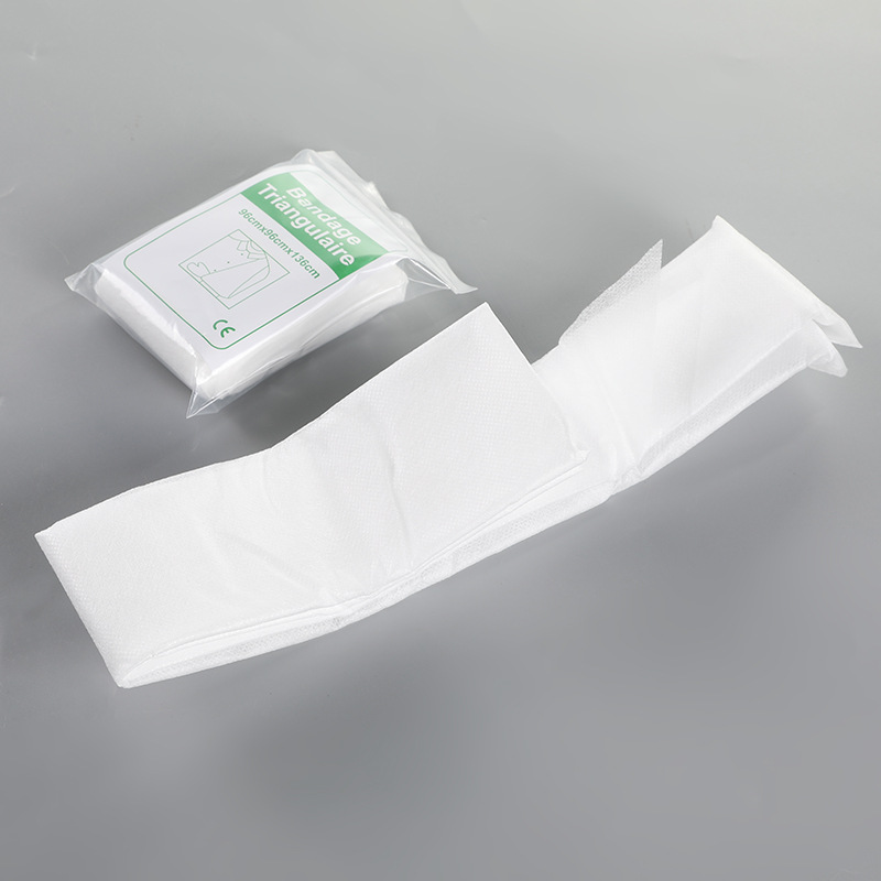 Non-woven fabric triangular bandage, medical triangular bandage, first aid kit, medicine accessories detail image 4