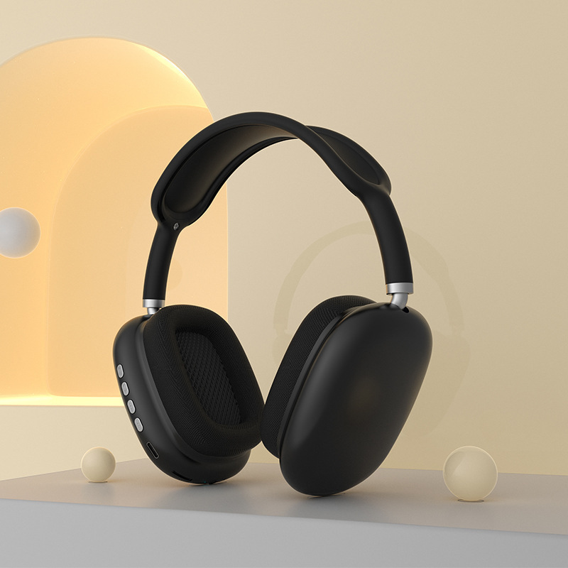 p9 bluetooth headset wireless head-mounted headset high quality cross-border hot high sound quality factory direct sales ultra-long life battery details Picture
