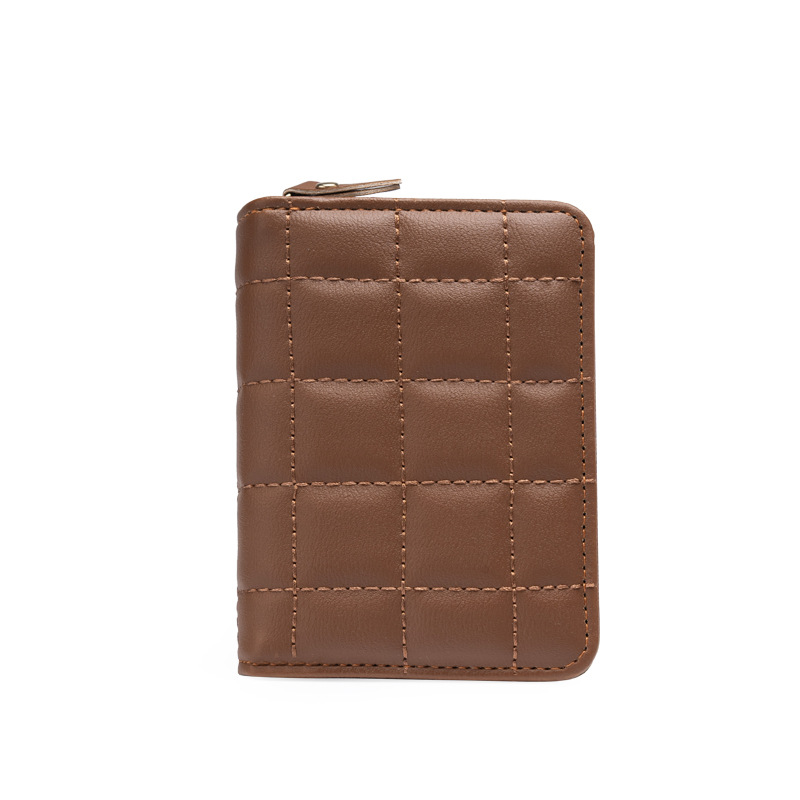cross-border hot selling women's wallet wallet fashion embroidery short small zip wallet multi-card-slot coin purse wallet Specification drawing