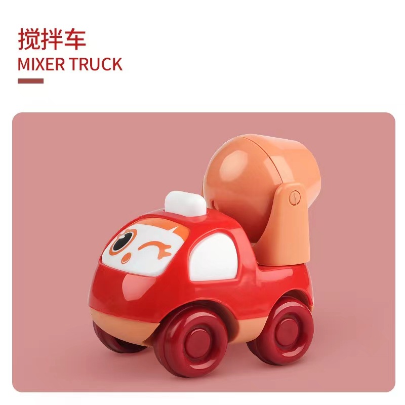 children's inertia toy car baby 1-3 years old warrior engineering car 6 months baby puzzle 2 boys and girls Item Picture