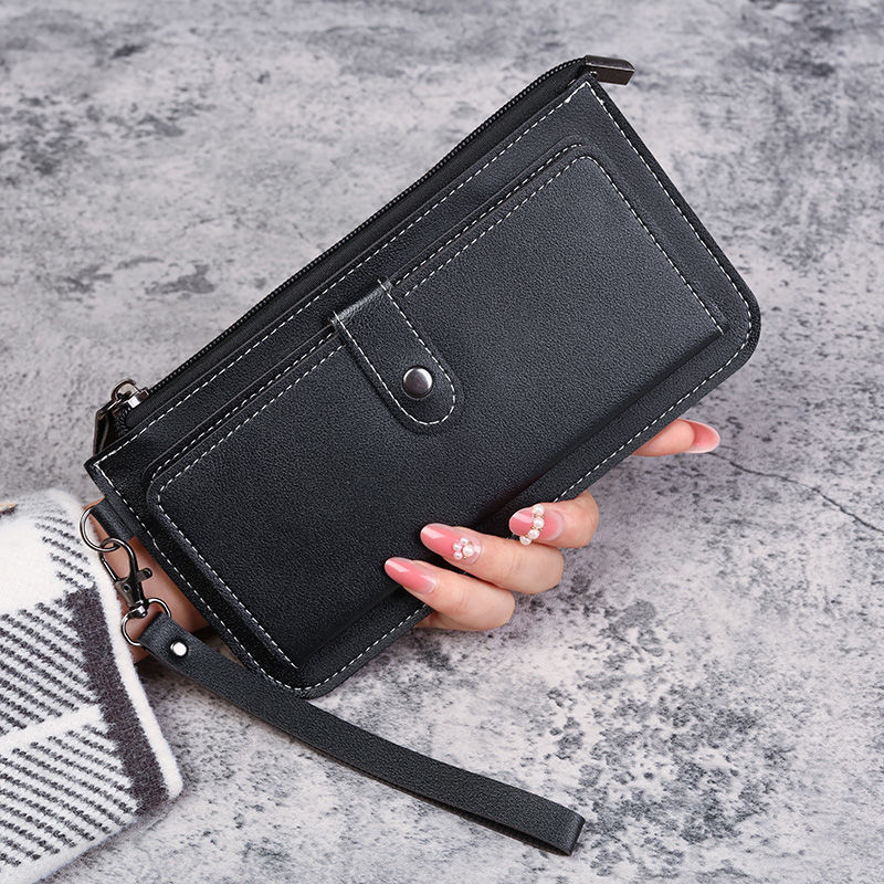 new wallet women's japanese and korean students multi-card-slot coin purse large capacity card holder coin bag fashion all-match small zipper Application Scenario
