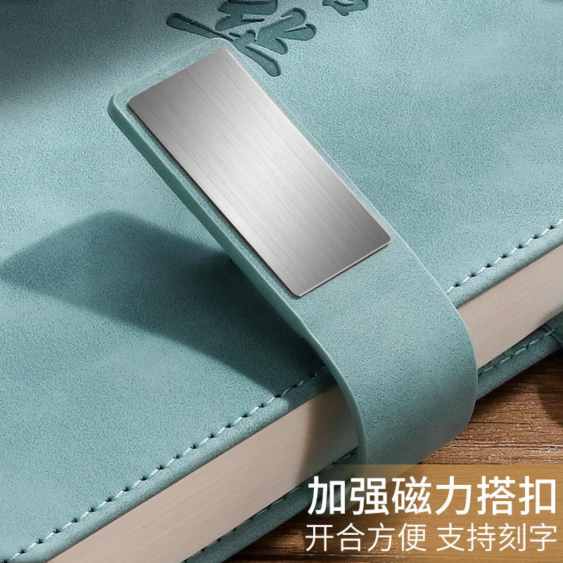 thickened notebook customized business office work conference notebook printed logo inscription minimalism notepad wholesale Specification drawing
