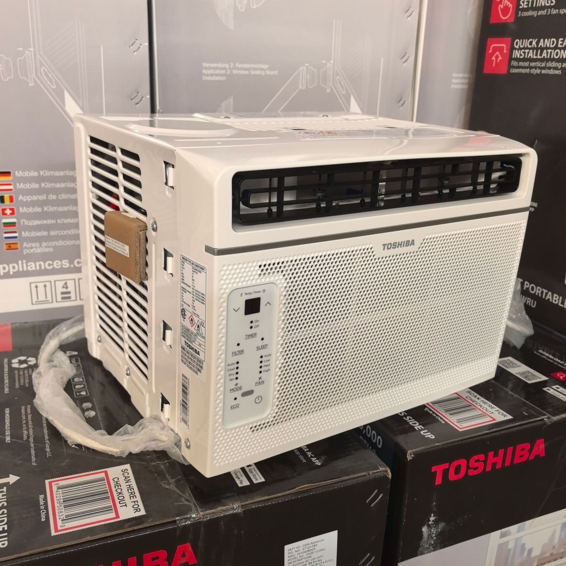 6000btu 110v window air conditioner single cold under 1 hp window machine integrated air conditioner details Picture