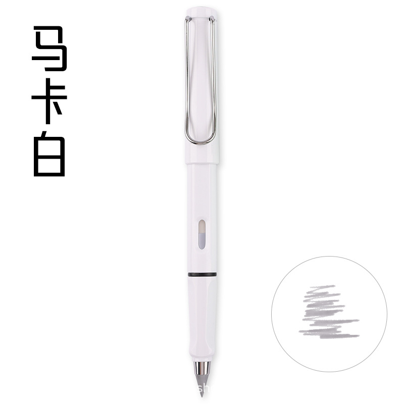 [color lead big pole] macaron color series student zhengzi eternal pencil kindergarten can't finish writing without blackening technology Specification drawing