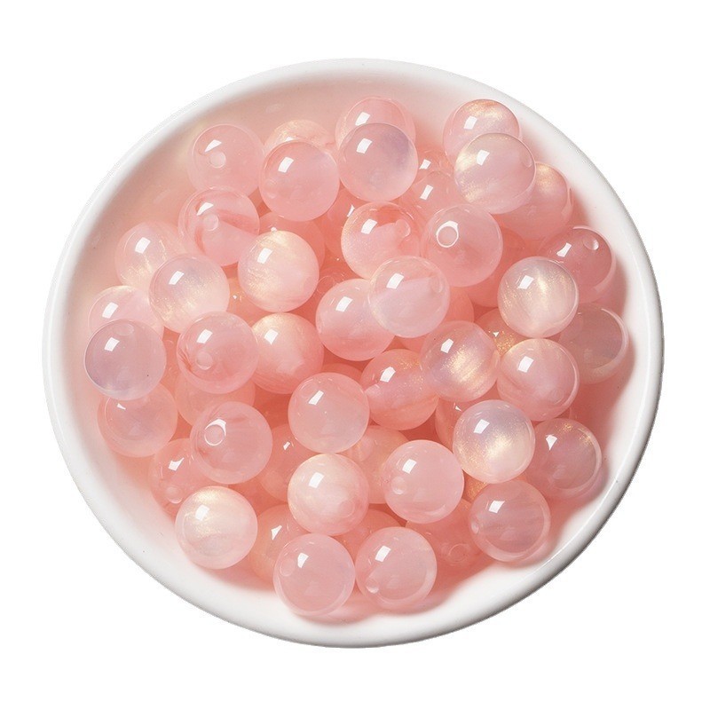 wholesale resin streamer gilding gold starry sky imitation  eye beads beaded diy handmade bracelet necklace scattered beads accessories Application Scenario