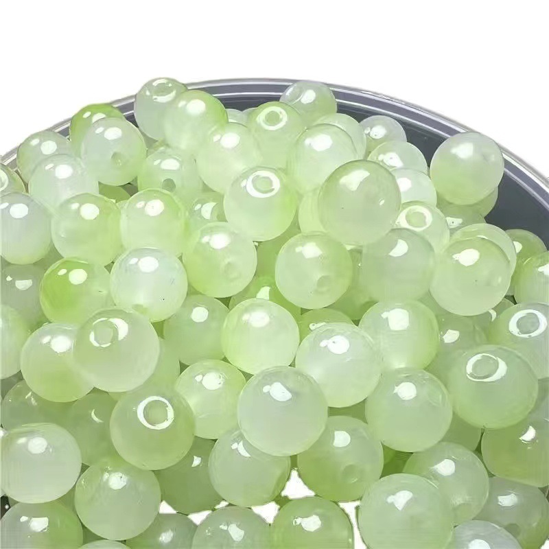 500 pcs 8mm bodhi bead playing bracelet hand toy jade bead round beads diy bead accessories necklace curtain scattered beads Specification drawing