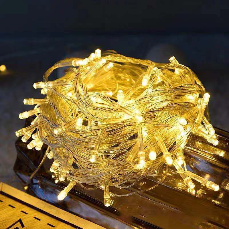 led lighting chain copper wire light string outdoor christmas tree decorative lamp starry sky light shopping mall decoration led lighting chain Specification drawing