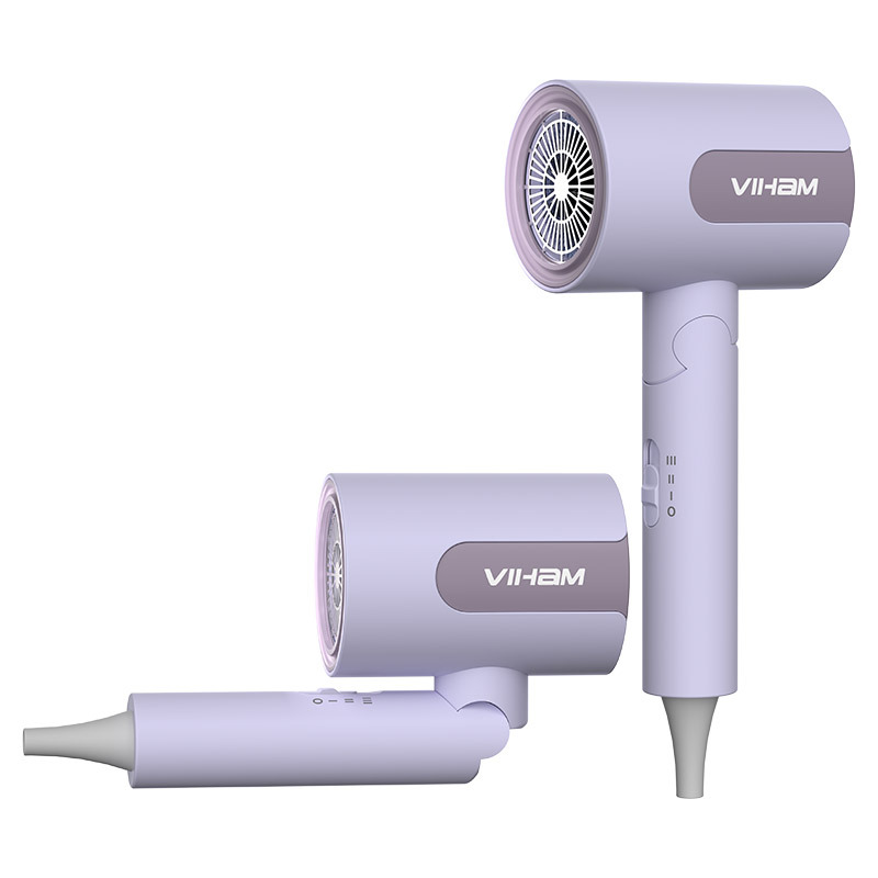 high-speed portable folding hair dryer household large wind blue light hair care dormitory hotel hair dryer gift wholesale Application Scenario