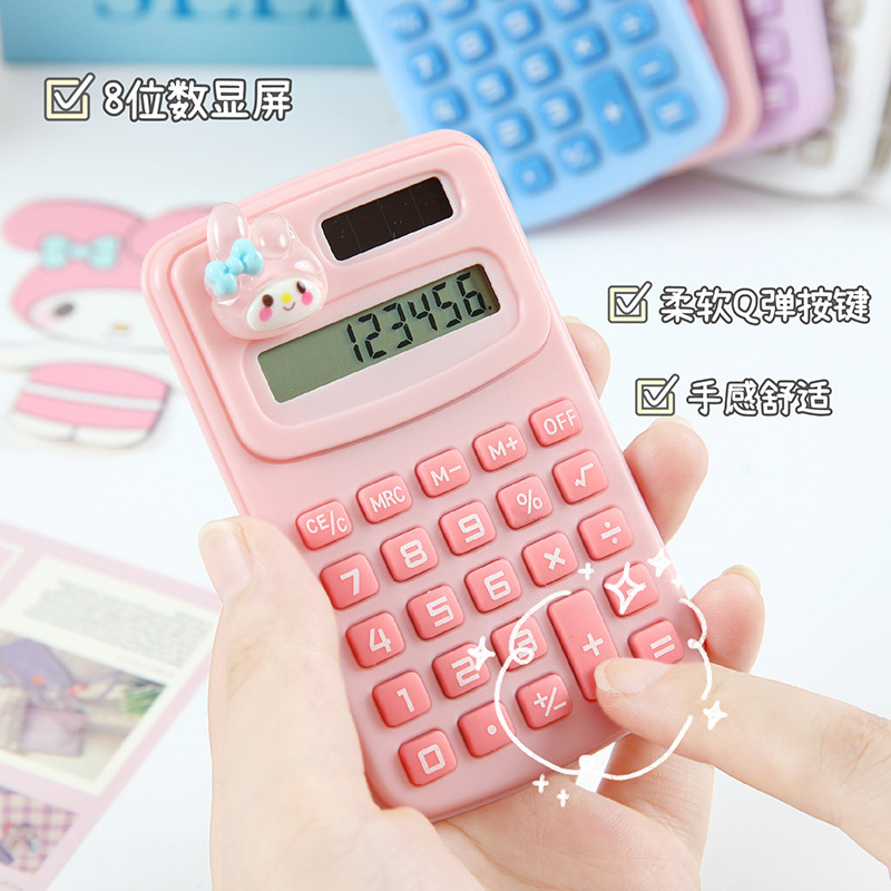 creative cute cartoon calculator office culture special student good-looking mini-portable computer wholesale Application Scenario