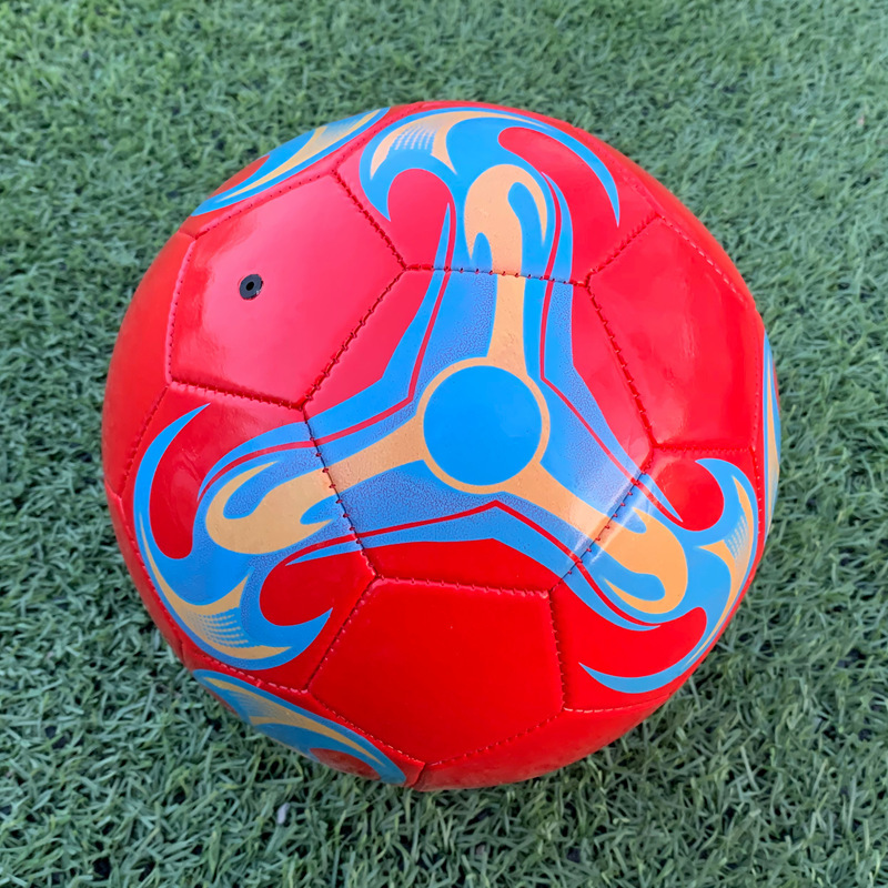 football no. 5 children primary and secondary school students no. 3 no. 4 pvc machine sewing professional competition world cup training football wholesale Item Picture
