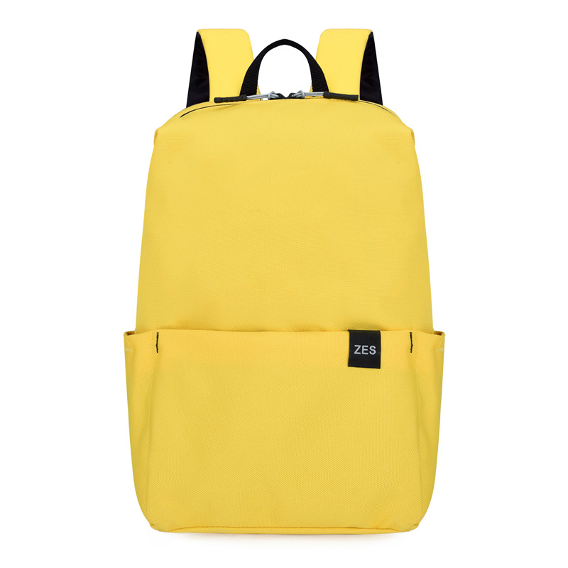 backpack gift printed logo colorful small backpack men's and women's handbags lightweight student schoolbag southeast asia supply Item Picture