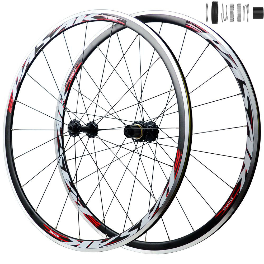 aluminum alloy four bearing road bicycle wheelset 700c dt planetary ratchet 54t bicycle wheel 11 speed c brake v-brake Application Scenario