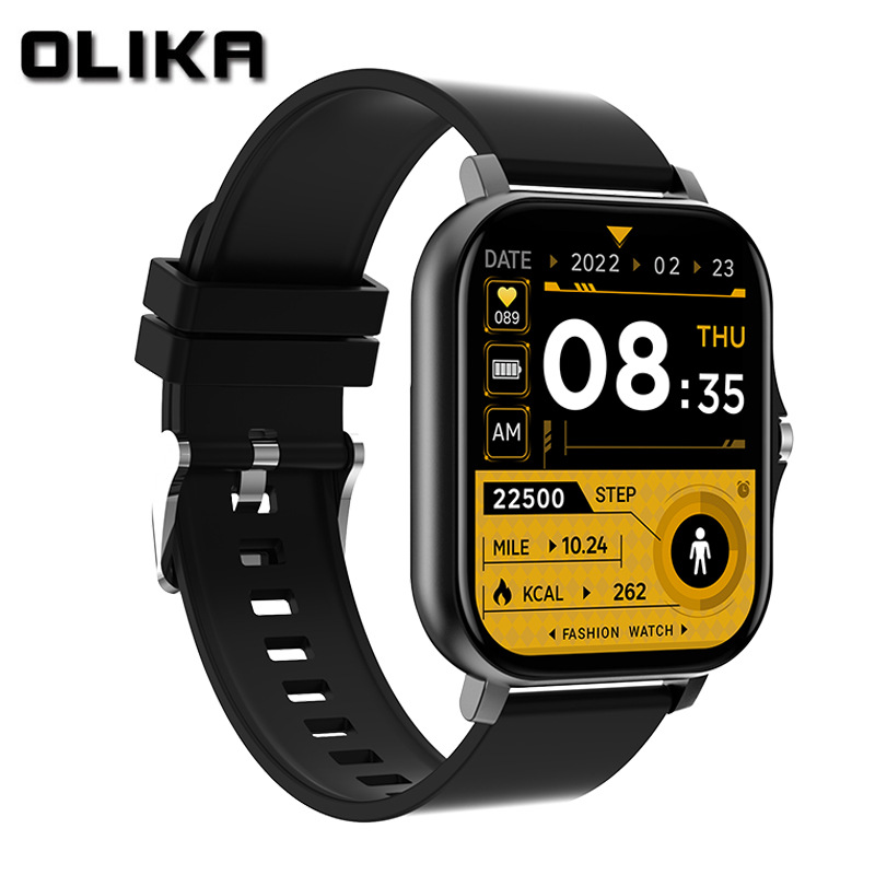 tiktok cross-border touch screen smart watch sports waterproof multi-function heart rate detection dynamic bluetooth calling watch full figure