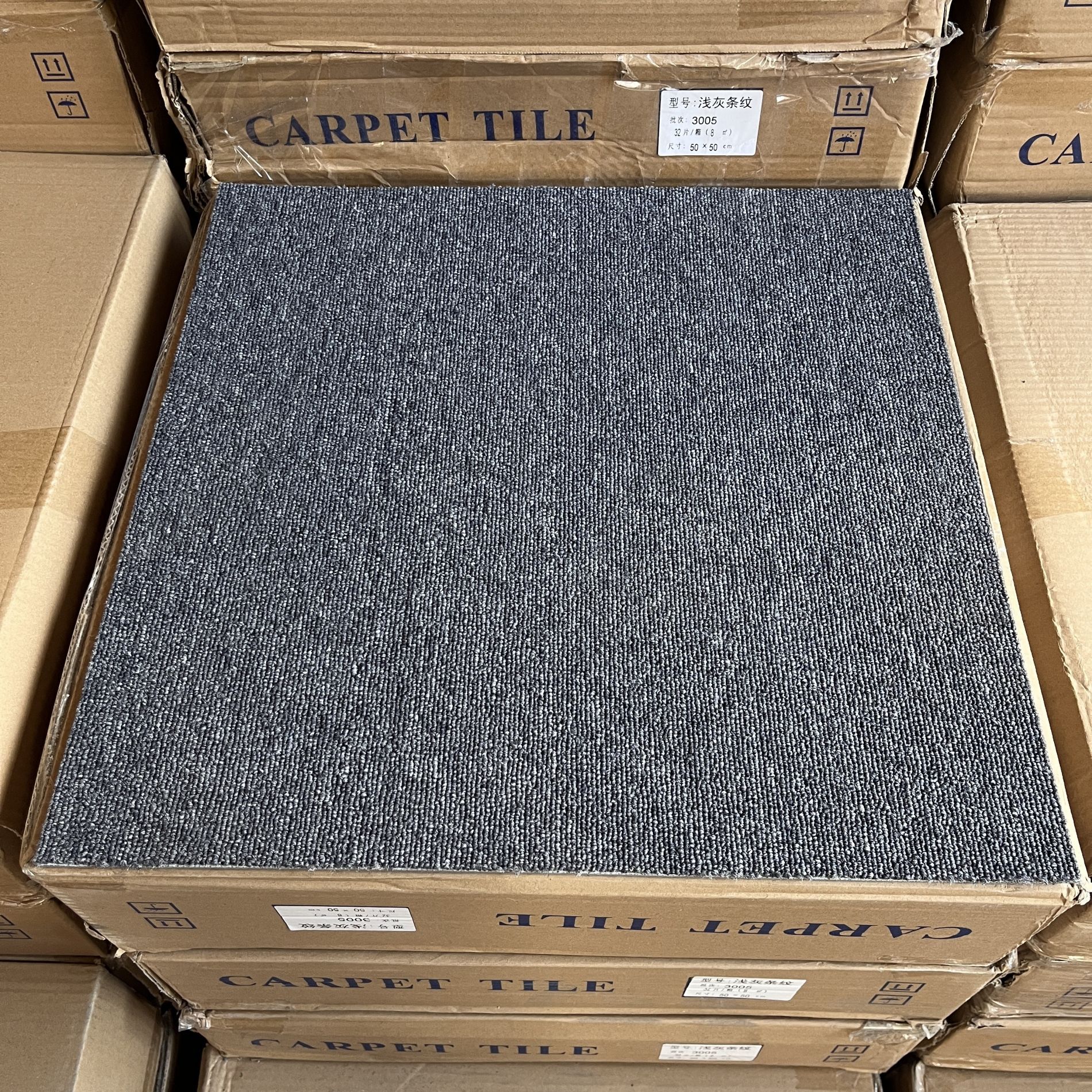non-woven bottom block splicing carpet hotel office corridor hotel billiard hall villa gym high-end Application Scenario