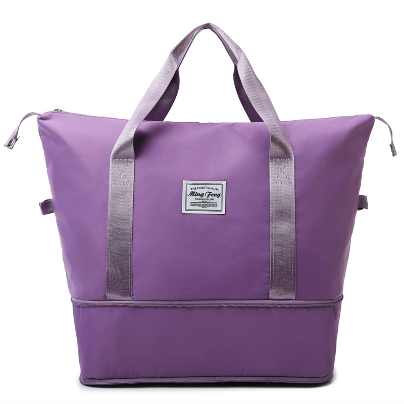 large capacity waterproof travel bag dry wet separation sports yoga swimming gym bag student short business trip luggage bag full figure