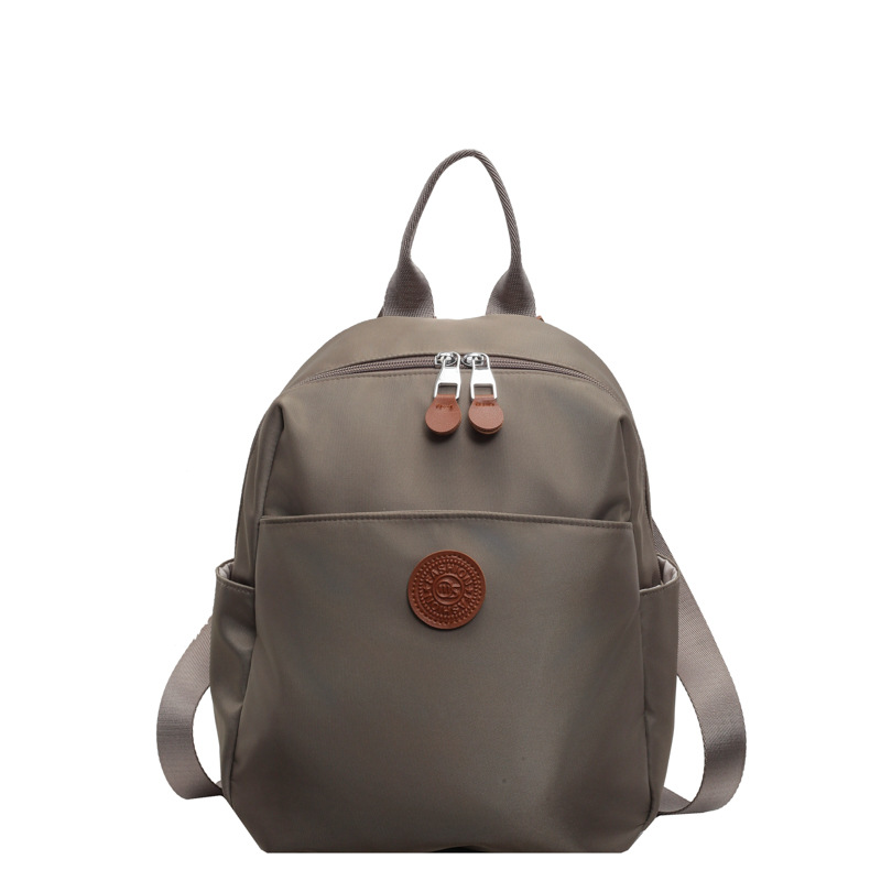 women's backpack 2025 new all-match commute large capacity oxford cloth lightweight small bag trendy simple backpack Specification drawing