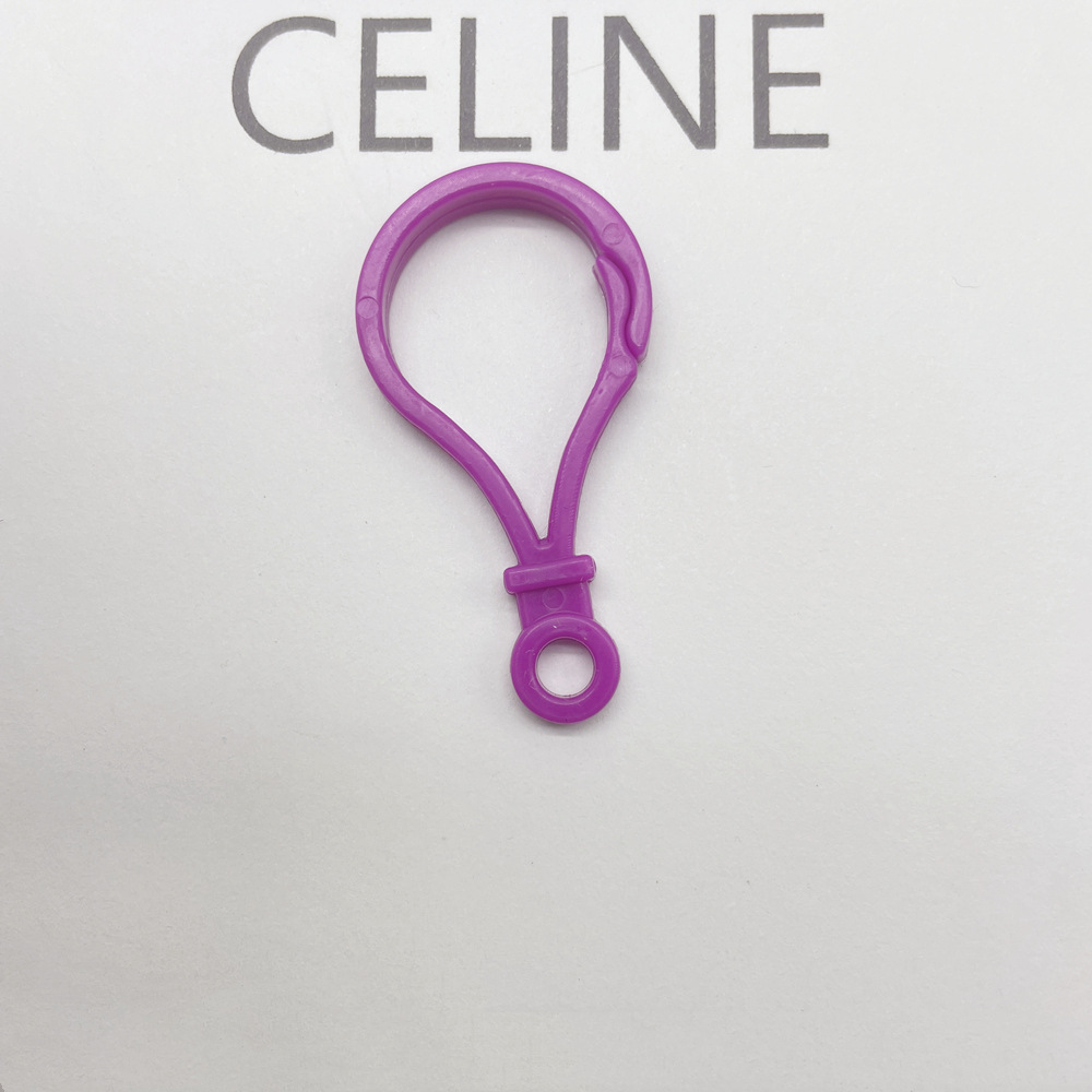 color bulb buckle doll keychain candy color plastic lobster clasp luggage buckle diy ornament accessories pendant full figure