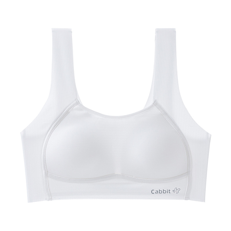 girl's underwear 12-16 years old development girls junior high school student sling underwear wireless bra thin full figure