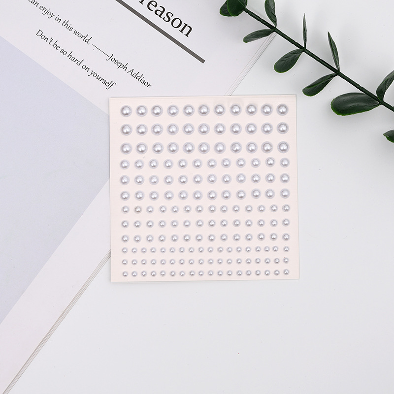 pearl face pasters festival party performance diy children's stage makeup acrylic diamond paste manicures decoration diamond sticker Application Scenario