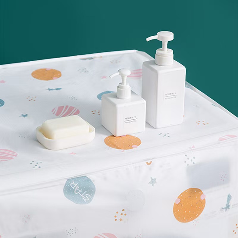 PEVA washing machine thickened dust cover, household cartoon drum no-wash universal waterproof cover cloth Application Scenario