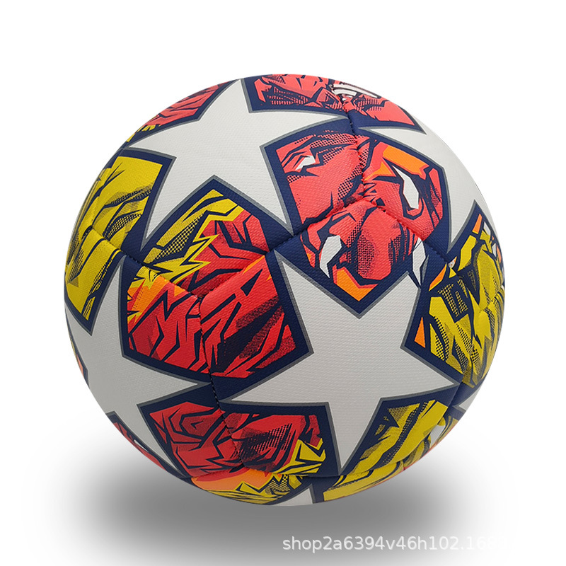 football no. 5 thickened pvc machine-sewing soccer no. 4 no. 3 children's campus training competition pu veneer football wholesale Item Picture