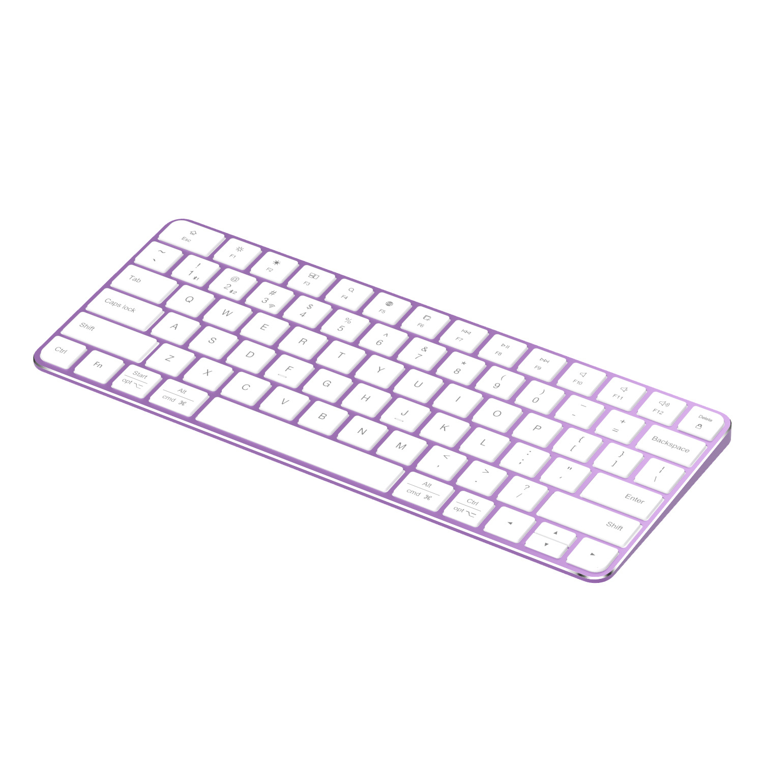 k303 for apple huawei laptop three generation charging bluetooth keyboard three system wireless keyboard details Picture