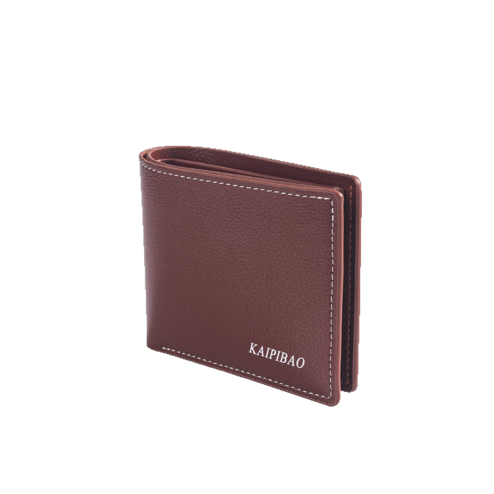 cross-border simple and short men's high-grade man's wallet ultra-light soft leather korean style lychee pattern wallet walle Item Picture
