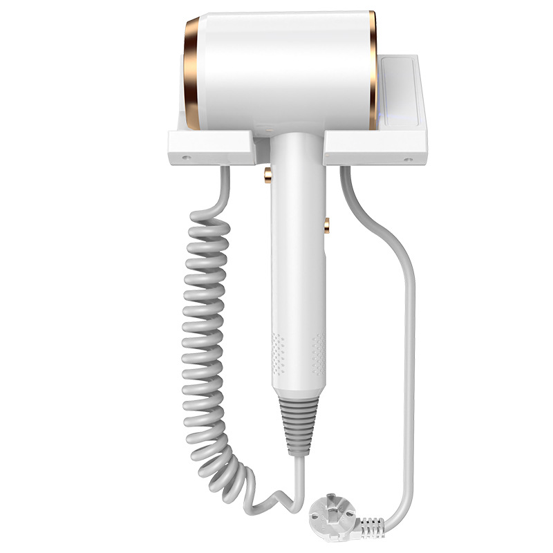 cross-border high-speed electric hair dryer hotel wall-mounted high-power hair dryer punch-free bathroom and toilet full figure