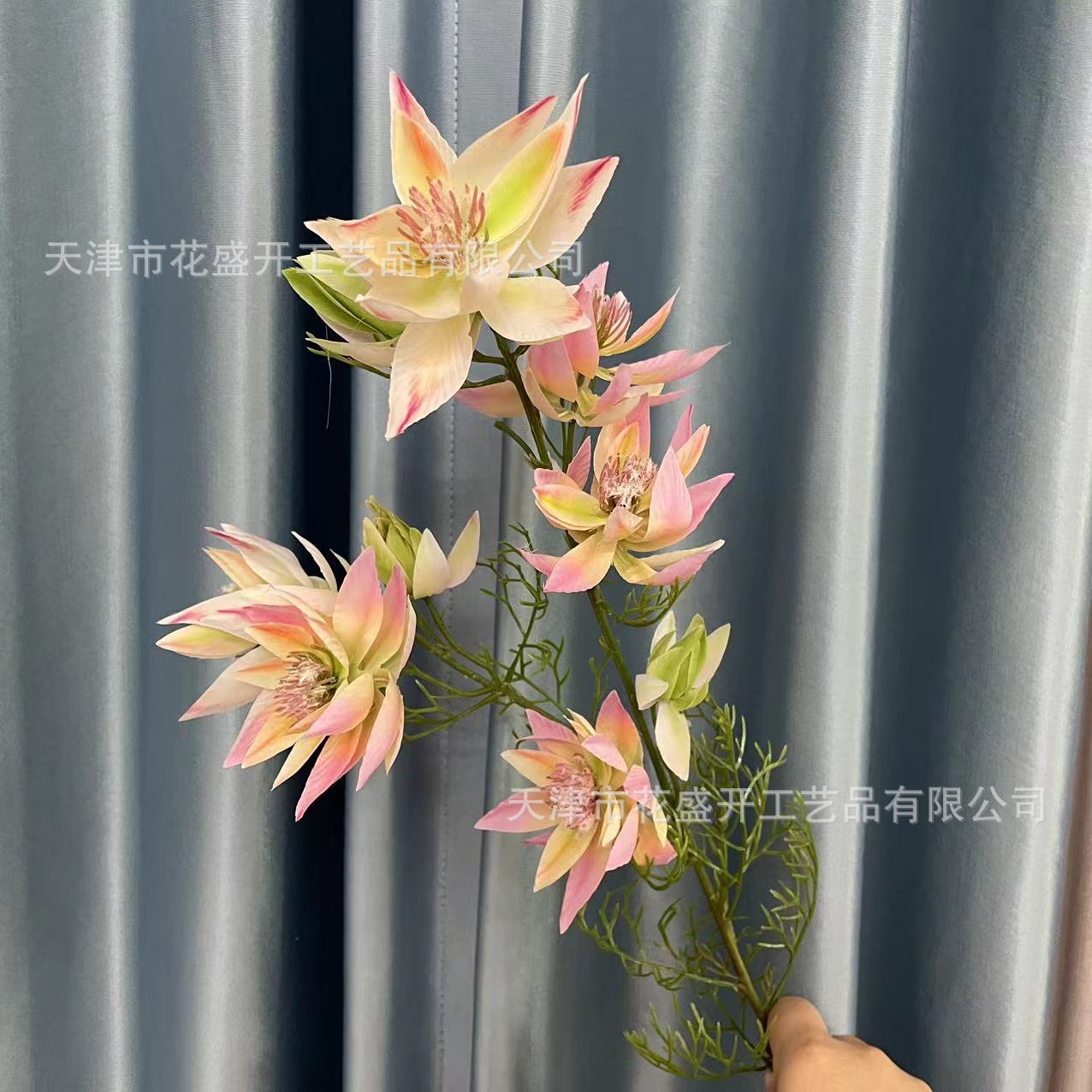 artificial flower bridal flower wedding flower arrangement bride flower fake flower niche wedding flower jardin monet flower arrangement foreign trade details Picture