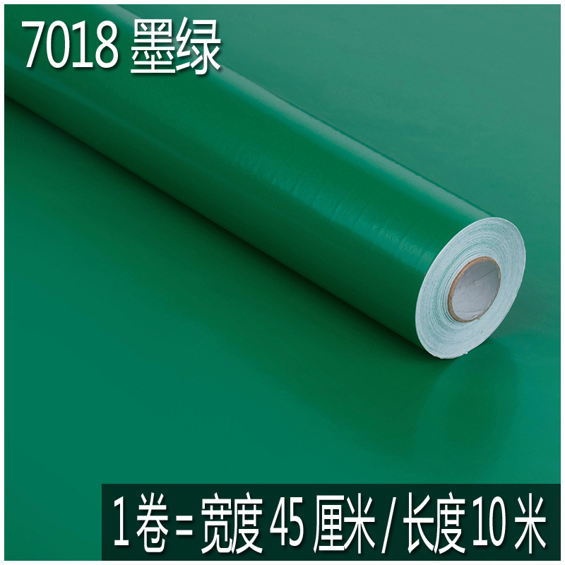 factory supply pvc self-adhesive wallpaper wallpaper kindergarten bedroom sticky notes advertising lettering renovation solid color stickers full figure