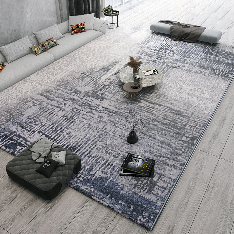italian minimalist carpet living room coffee table carpet modern minimalist bedroom cream silent style advanced light luxury custom gray Specification drawing