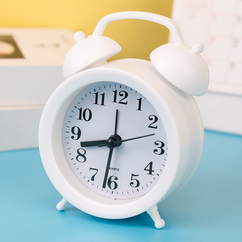 bedroom creative cartoon alarm clock living room plastic digital clock student decoration cute desk clock little alarm clock Specification drawing