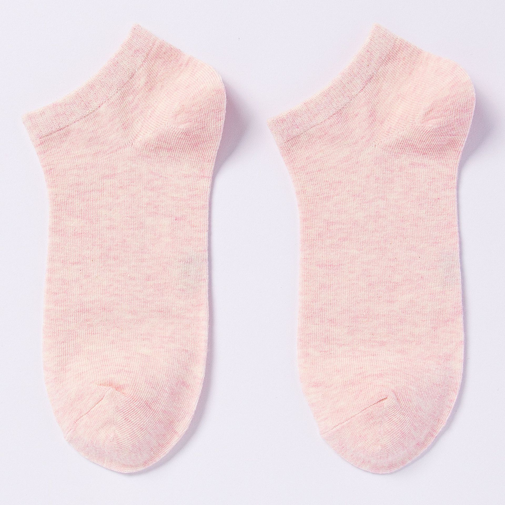 cotton socks summer new cotton candy color socks female antibacterial solid color women's low-cut liners socks summer women's socks wholesale full figure