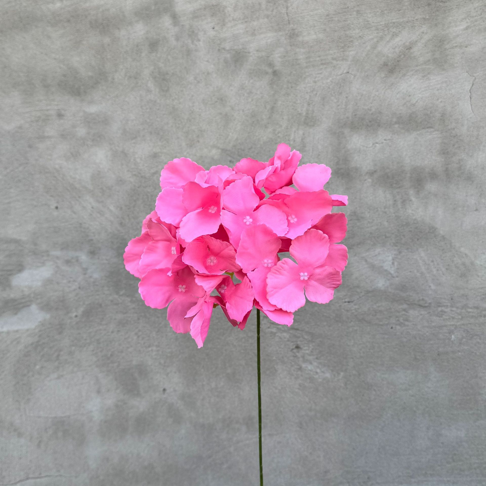 simulation bouquet 5 heads without leaves hydrangea fake flower for wedding diy decoration road lead silk flower foreign trade cross-border simulation hydrangea details Picture