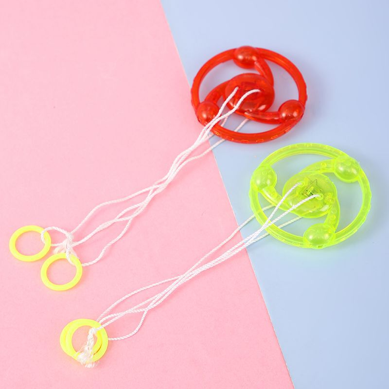 flash cable flywheel luminous flywheel flash spinning top pull whistle pull stall supply creative children's toy gift Specification drawing