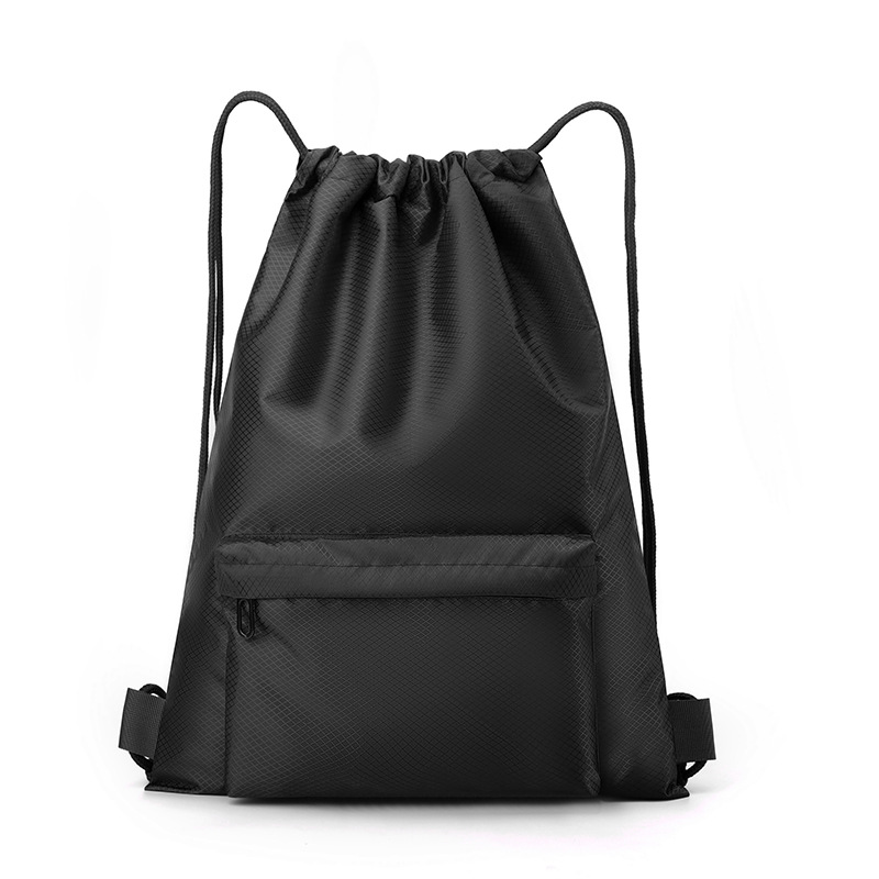 factory customized waterproof drawstring drawstring backpack sports gym bag mountaineering running backpack cross-border basketball bag full figure