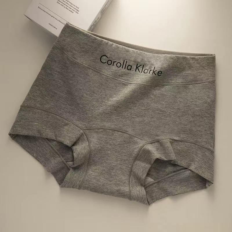 xinjiang cotton underwear for women 7a antibacterial cotton crotch plus size high waist shaping boxer boxer shorts details Picture