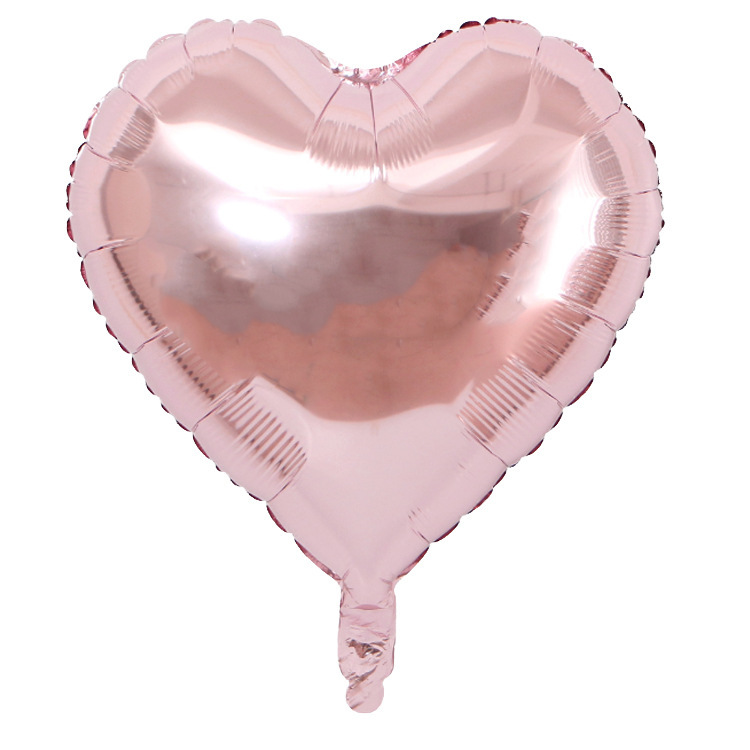 birthday arrangement decorations engagement background wall layout balloon wedding 18-inch aluminum film love balloon red Application Scenario