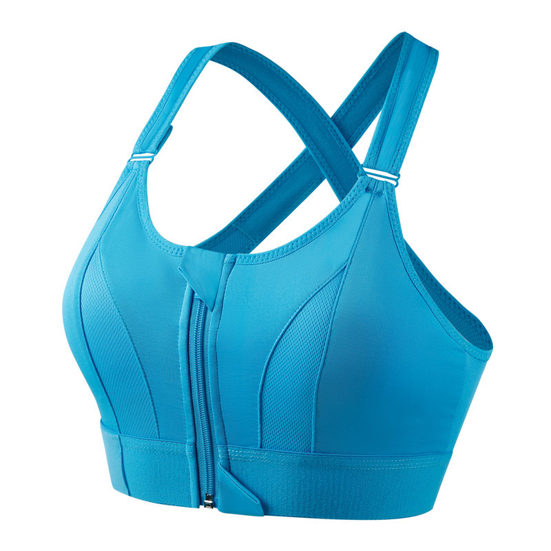 adjustable front zipper sports bra shockproof wireless vest yoga sports cross beauty back underwear women Application Scenario
