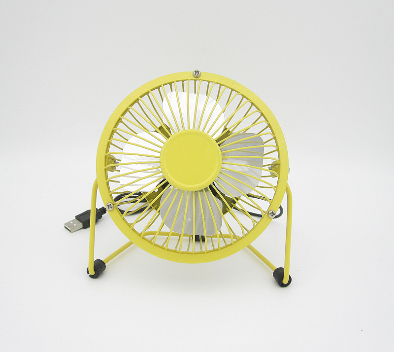 4-inch usb mini fan desktop fan electronic fan mini usb iron electric fan student dormitory loop Application Scenario
