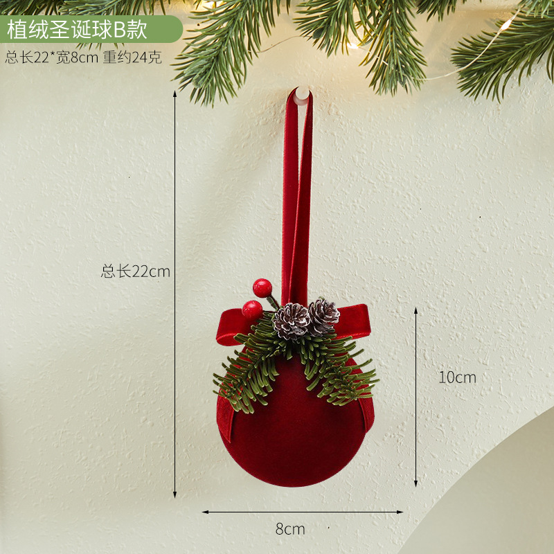 new christmas atmosphere bell bow pendant christmas tree decorative ornaments mall and shop activity accessories Application Scenario