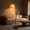 living room sofa floor lamp mid-ancient style table lamp bedroom study corner vertical lamp silent atmosphere reading lamp full figure