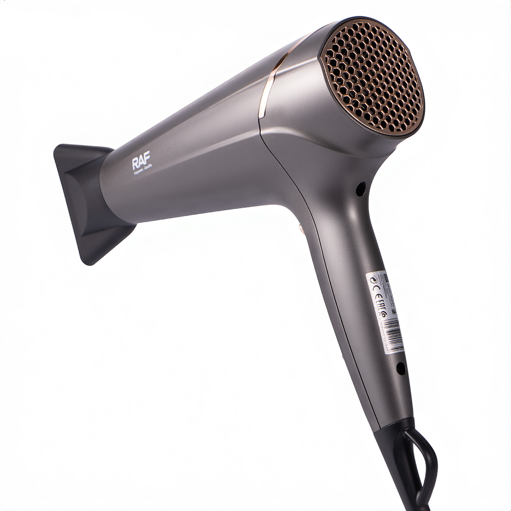 RAF European standard hair dryer 2200W hot and cold air hair dryer, high-power household hotel hair dryer, hair salon hair dryer pic 6