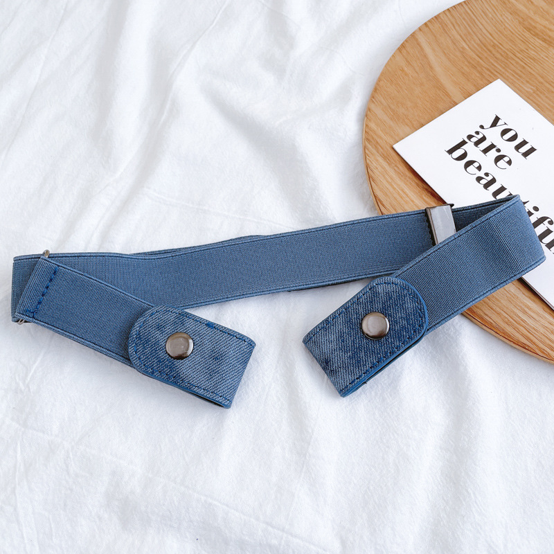 lazy military training belt women's denim pants elastic and waisted invisible belt waist change small waist of trousers tightening artifact Specification drawing