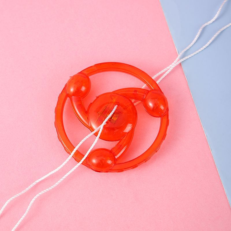 flash cable flywheel luminous flywheel flash spinning top pull whistle pull stall supply creative children's toy gift Application Scenario