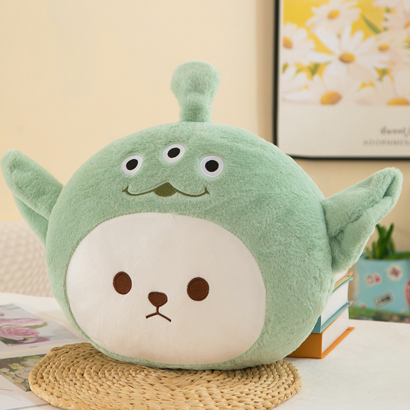 cross-border winter hand warmer pillow girls' office intervention plush toy clow m melody heating pad face pillow full figure